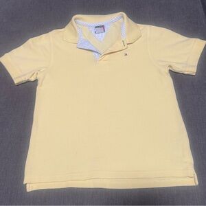 Tommy Hilfiger Light Yellow Kids Polo Shirt Size 6